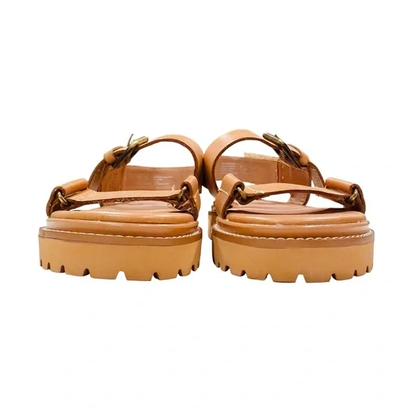 Madewell The Cady Lugsole Sandal Desert Camel Women’s Size 6.5 - Picture 7 of 11